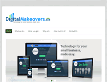 Tablet Screenshot of digitalmakeovers.biz